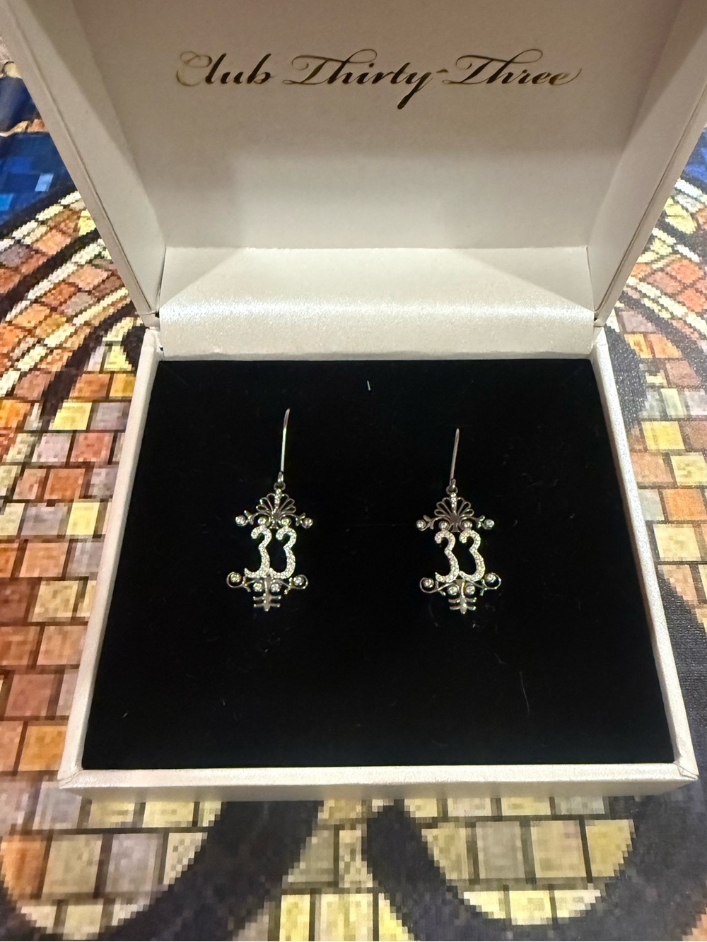 Disney Club 33 Earrings by Rebecca Hook